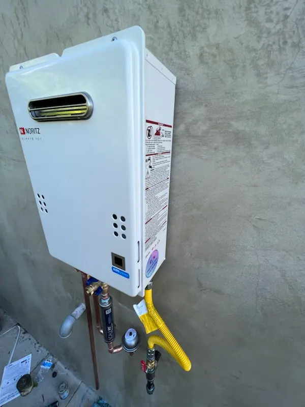 Tankless water heater installation for Penns Park homes